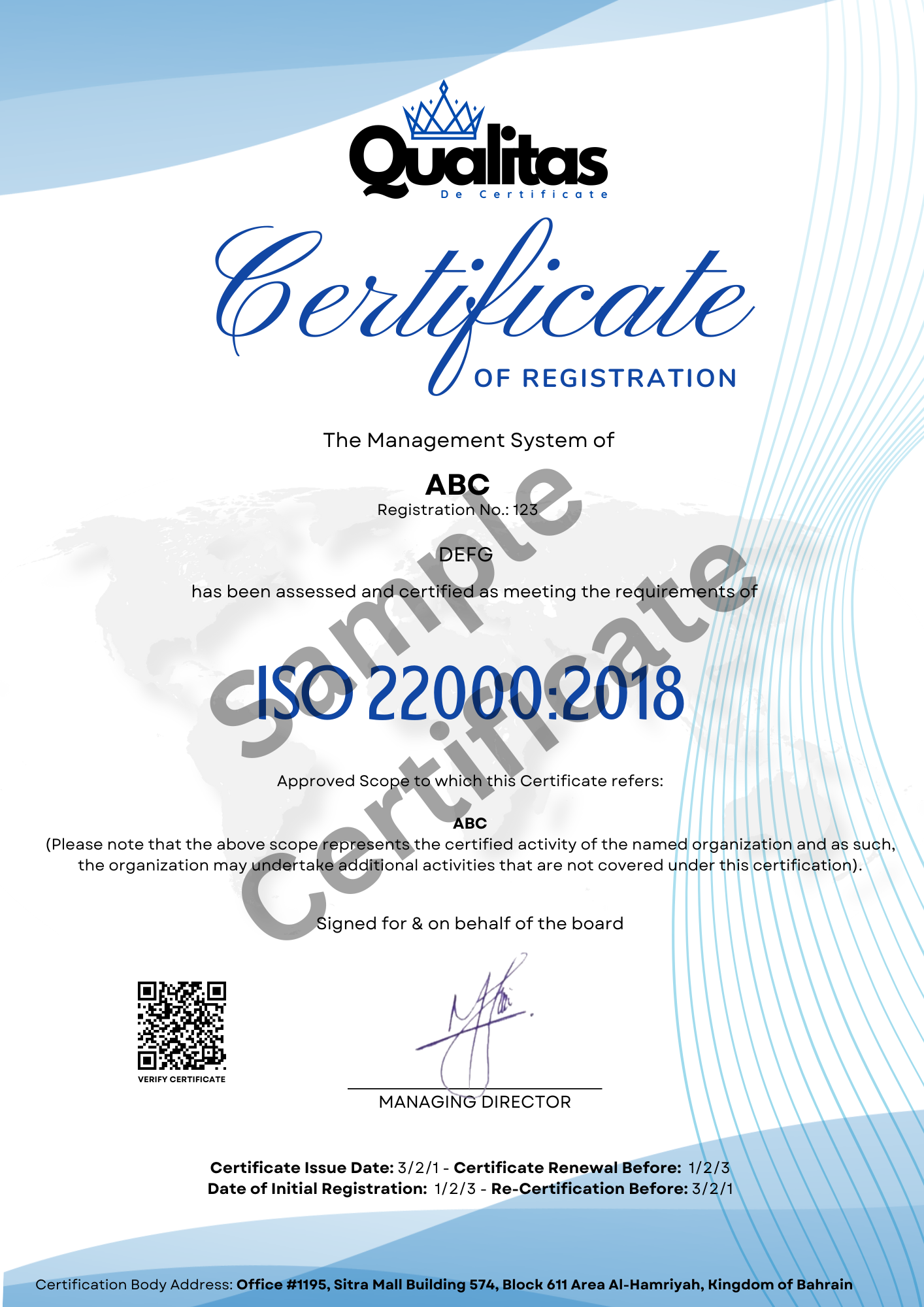 ISO 22000:2018 