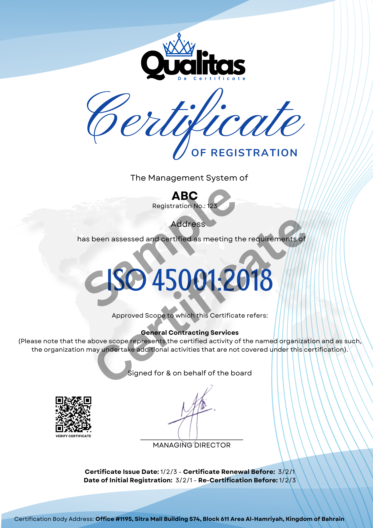 ISO 45001:2018 OHSMS